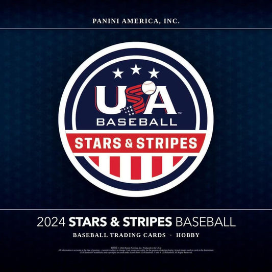 PRE-ORDER 2024 Panini Stars and Stripes Baseball Hobby Box